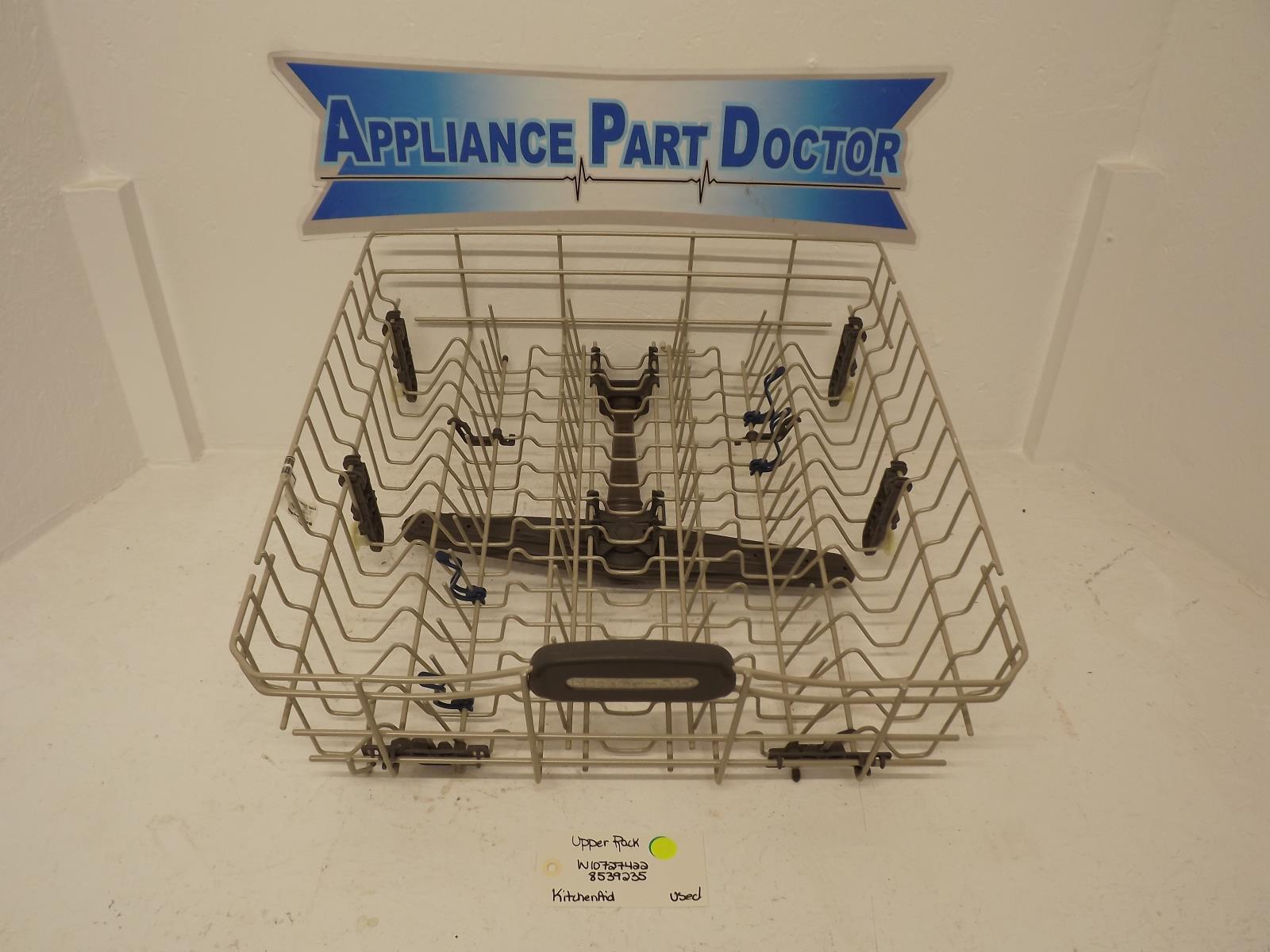 KitchenAid Dishwasher W10727422 8539235 Upper Rack Used KitchenAid Dishwasher W10727422 8539235 Upper Rack Used